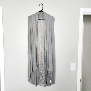 Sleeveless cardigan